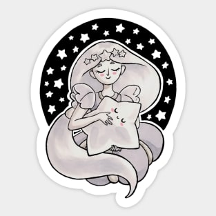 Starry lullaby Sticker